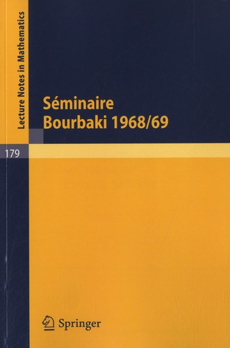 Albrecht Dold et Beno Eckmann - Séminaire Bourbaki 1968/69 - Exposés 347-363.
