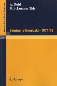 Albrecht Dold et Beno Eckmann - Séminaire Bourbaki 1971/72 - Exposés 382-399.