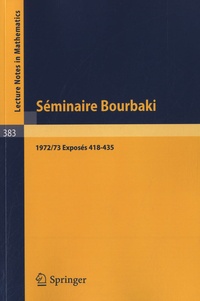 Albrecht Dold et Beno Eckmann - Séminaire Bourbaki 1972/73 - Exposés 418-435.