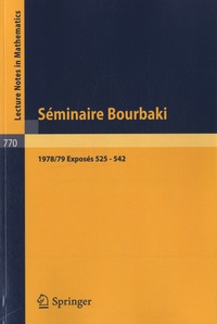 Albrecht Dold et Beno Eckmann - Séminaire Bourbaki 1978/79 - Exposés 525-542.