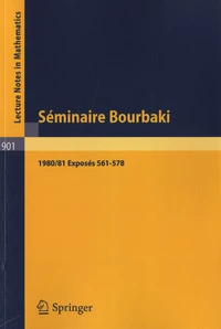 Séminaire Bourbaki 1980/81