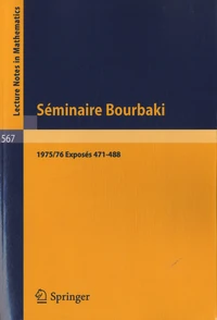 Séminaire Bourbaki