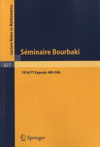 Albrecht Dold et Beno Eckmann - Séminaire Bourbaki - 1976/77, exposés 489-506.