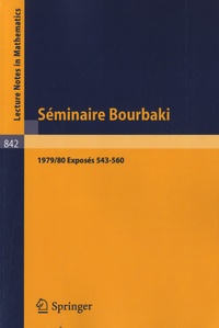 Albrecht Dold et Beno Eckmann - Séminaire Bourbaki - 1979/80 Exposés 543 - 560.