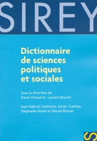 Dictionnaire des sciences politiques et sociales