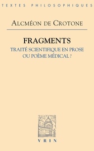 Ebooks téléchargement gratuit pour les lecteurs mp3 Fragments  - Traité scientifique en prose ou poème médical ? PDF MOBI