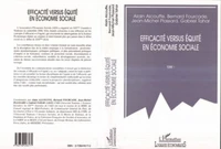 Efficacité versus équité en économie sociale