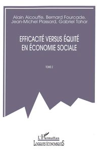 Efficacité versus équité en économie sociale