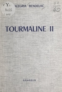 Alegria Bendelac - Tourmaline II.
