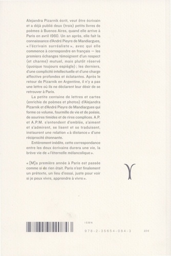 Correspondance Paris - Buenos Aires 1961-1972