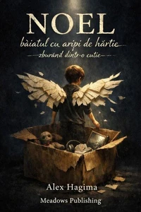 NOEL, băiatul cu aripi de hărtie zburând dintr-o cutie…