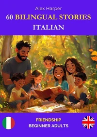 60 Bilingual Stories to Learn Italian : Friendship for Beginner Adults