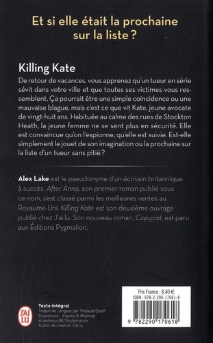 Killing Kate - Occasion