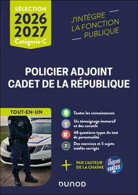 Policier adjoint - Cadet de la République