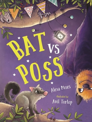 Bat vs Poss. A story about sharing and making friends