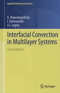 Alexander Nepomnyashchy - Interfacial Convection in Multilayer Systems.