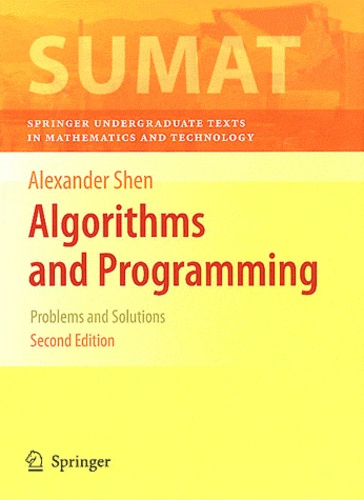 Alexander Shen - Algorithms and Programming - Problems and Solutions.