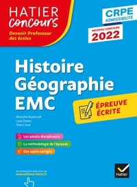 Alexandra Baudinault et Lucie Gomes - Histoire - Géographie - Enseignement moral et civique - Epreuve écrite d'application CRPE.