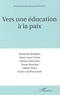 Alexandra Berghino - Vers une éducation à la paix.