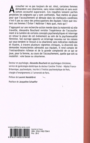 Césariennes sur demandes maternelles. Le féminin à l'épreuve de l'accouchement