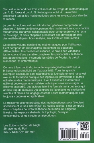 Mathématiques. Volume 2