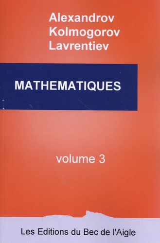 Mathématiques. Volume 3