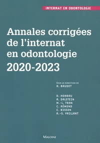 Alexandre Baudet - Annales corrigées de l'internat en odontologie 2020-2023.