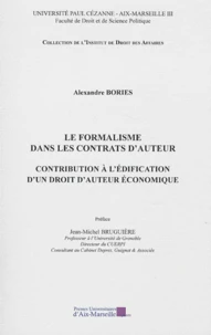 Le formalisme dans les contrats d'auteur