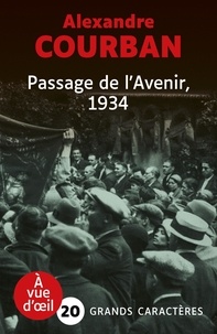 Alexandre Courban - Passage de l'Avenir, 1934.