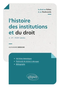 L'histoire des institutions et du droit