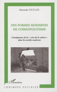 Des formes modernes de cosmopolitisme