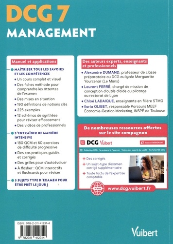 Management DCG 7 2e édition