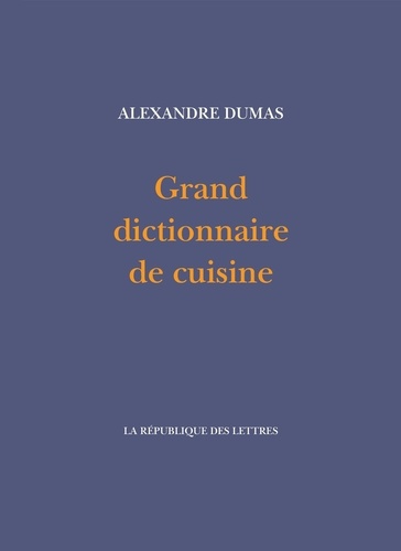 Grand dictionnaire de cuisine