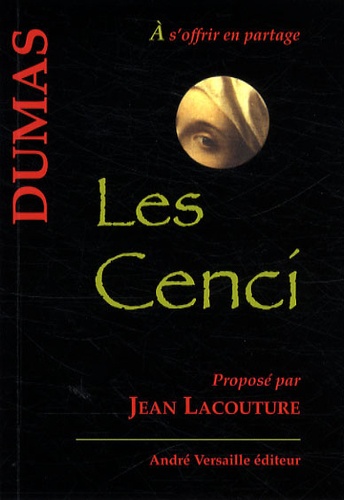 Alexandre Dumas - Les Cenci.