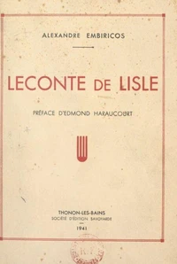 Leconte de Lisle