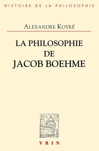 La philosophie de Jacob Boehme