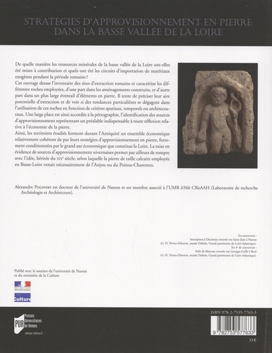 Stratégies d'approvisonnement en pierre dans la basse vallée de la Loire. Ier siècle av. J.-C. - Ve siècle apr. J.-C.