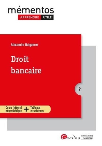 Droit bancaire 2e édition