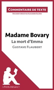 Alexandre Salcède - Madame Bovary de Flaubert : La mort d'Emma - Commentaire de texte.