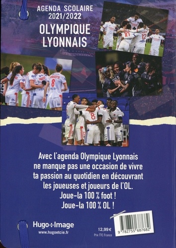 Agenda scolaire Olympique Lyonnais  Edition 2021-2022