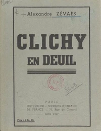 Clichy en deuil
