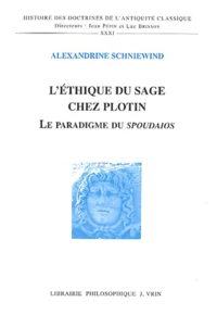 L'éthique du sage chez Plotin