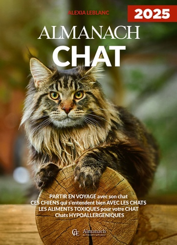 Alexia Leblanc - Almanach du chat 2025.