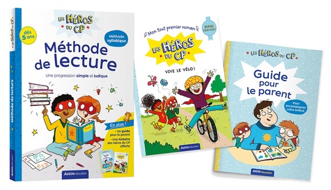 Méthode de lecture. Avec un guide pour le parent et le roman Vive le vélo ! offerts