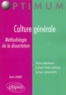 Alexis Chabot - Culture générale - Méthodologie de la dissertation.