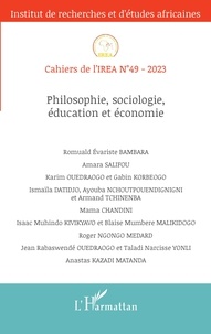Alexis Clotaire Némoiby Bassole - Philosophie, sociologie, éducation et économie - 492023.