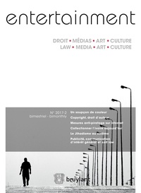 Alexis Fournol - Entertainment - Droit, Médias, Art, Culture 2017/2.