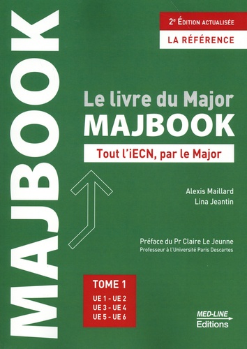 Le livre du Major MAJBOOK. Tout l'iECN, par le Major. Tome 1 : UE 1 - UE 2 - UE 3 - UE 4 - UE 5 - UE 6 2e édition actualisée