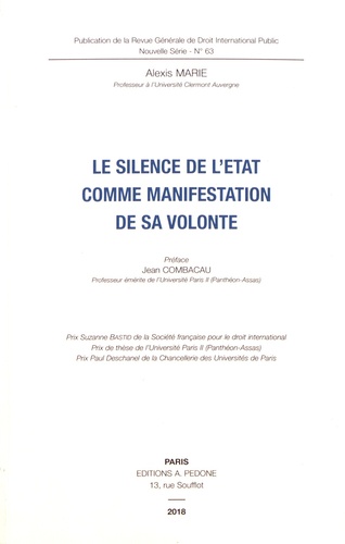 Le silence de l'Etat comme manifestation de sa volonté