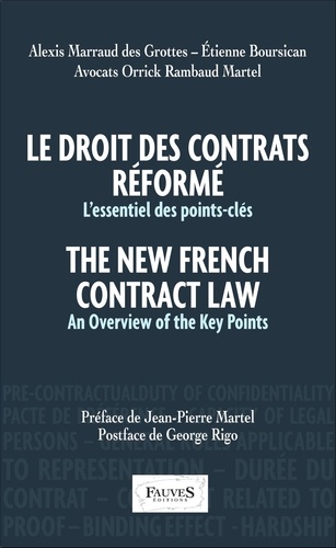 Le droit des contrats réformés. L'essentiel des points-clés